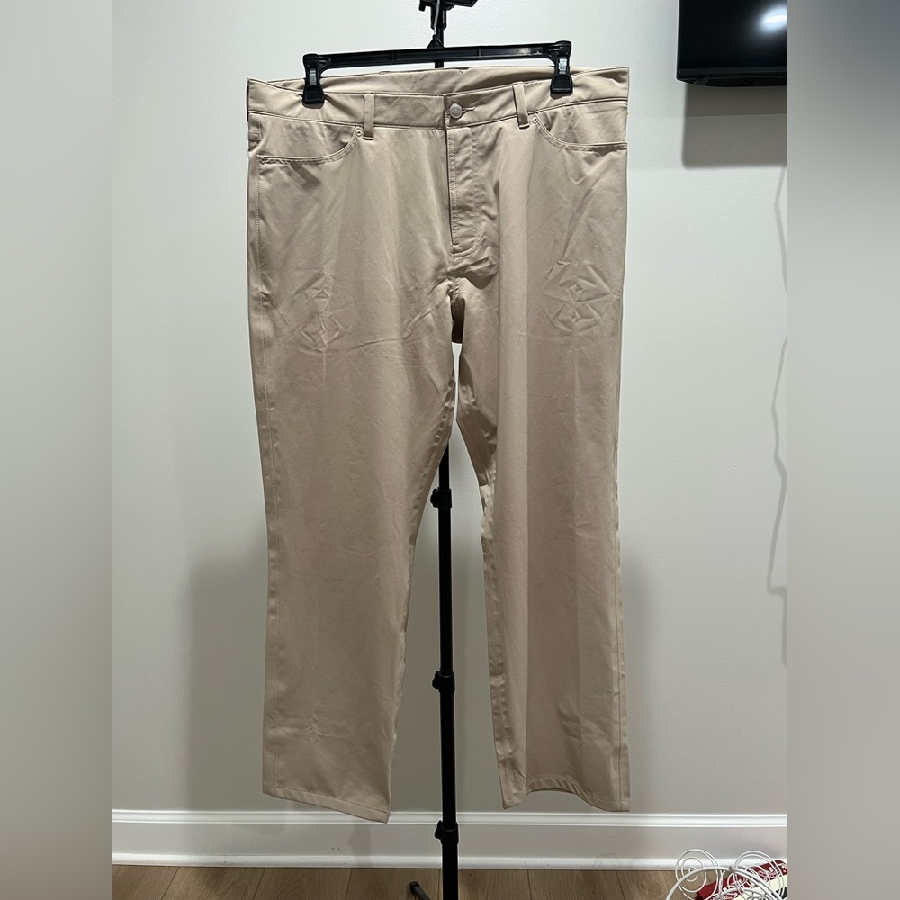 Peter Millar Mens EB66 Performance 5 Pocket Pant Size 38/28 Golf Warpstream